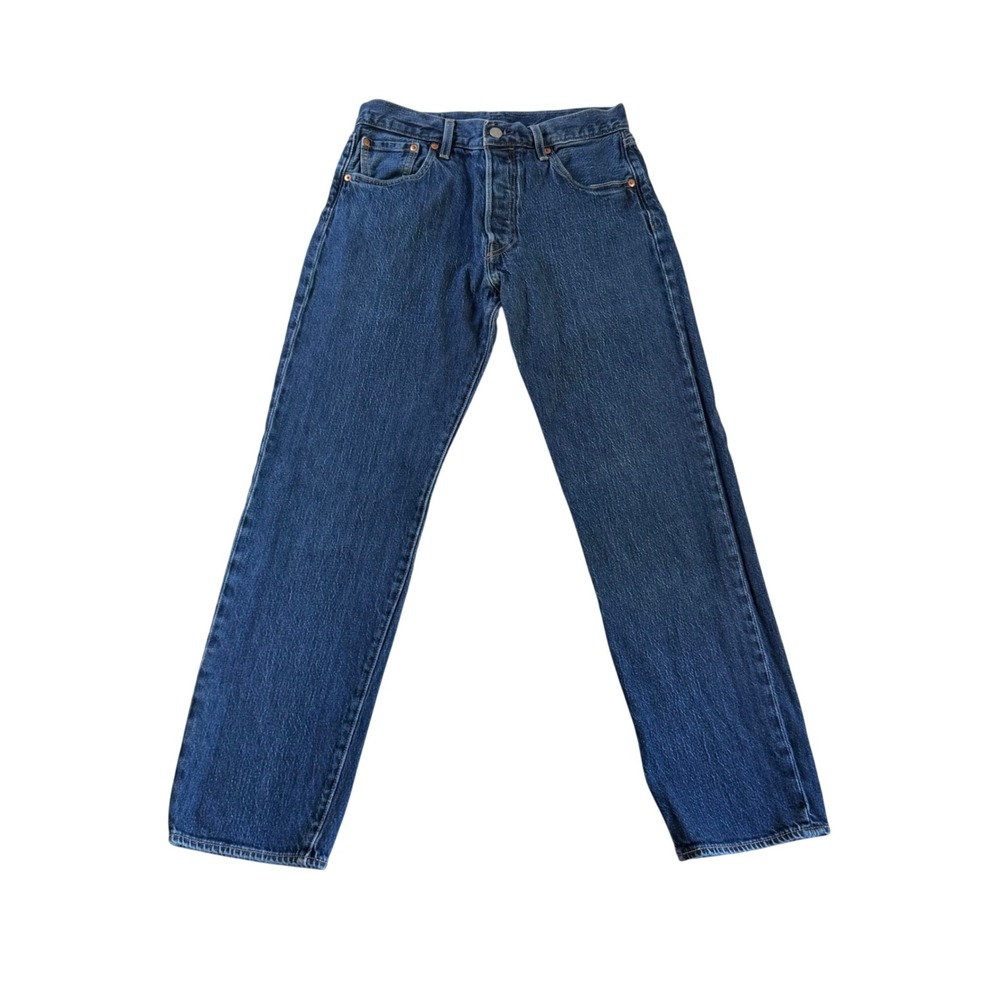 Levis Premium 501 93 Original fit Jeans Mens 30x32 Medium Wash Blue Denim